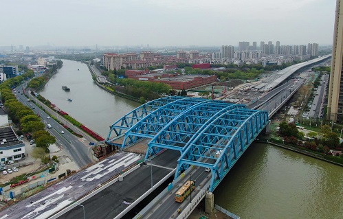 苏州江陵路项目四座桥整体完工交付